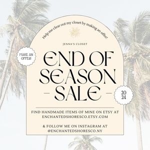 END OF YEAR SALE - MAKE ME AN OFFER!